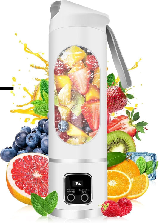 Portable Electric 6 Blade USB Juice Maker (380 ml)